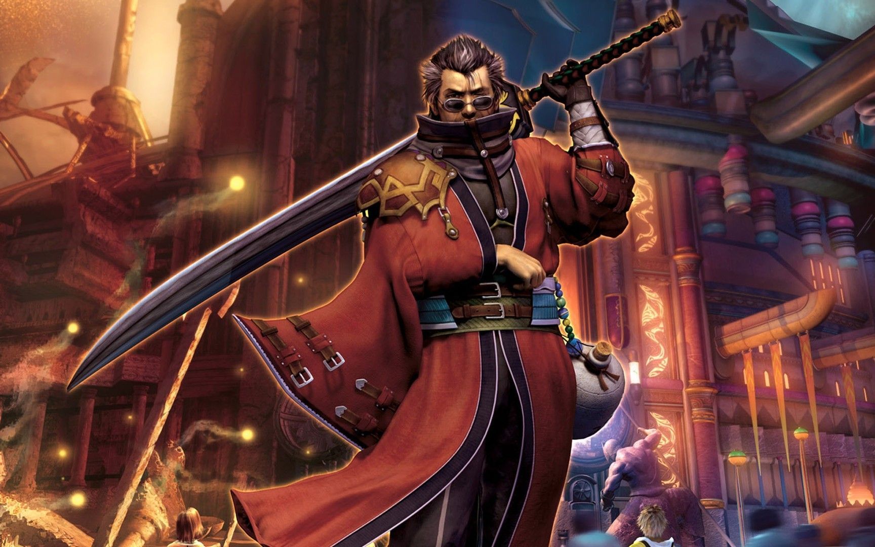 ¿Cual era el trabajo de Auron antes de convertirse en guardian?