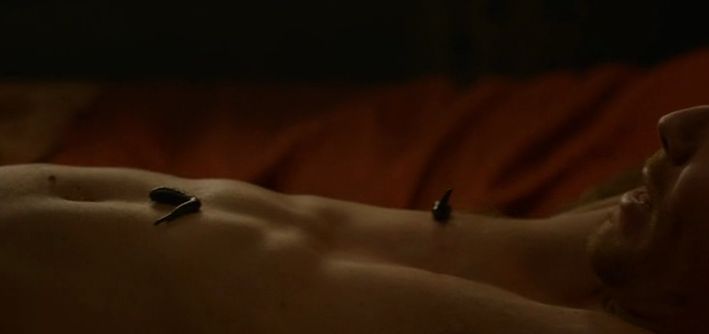 En el hechizo de Melissandre con sanguijuelas,  ¿Quiénes fueron los tres Reyes nombrados por 