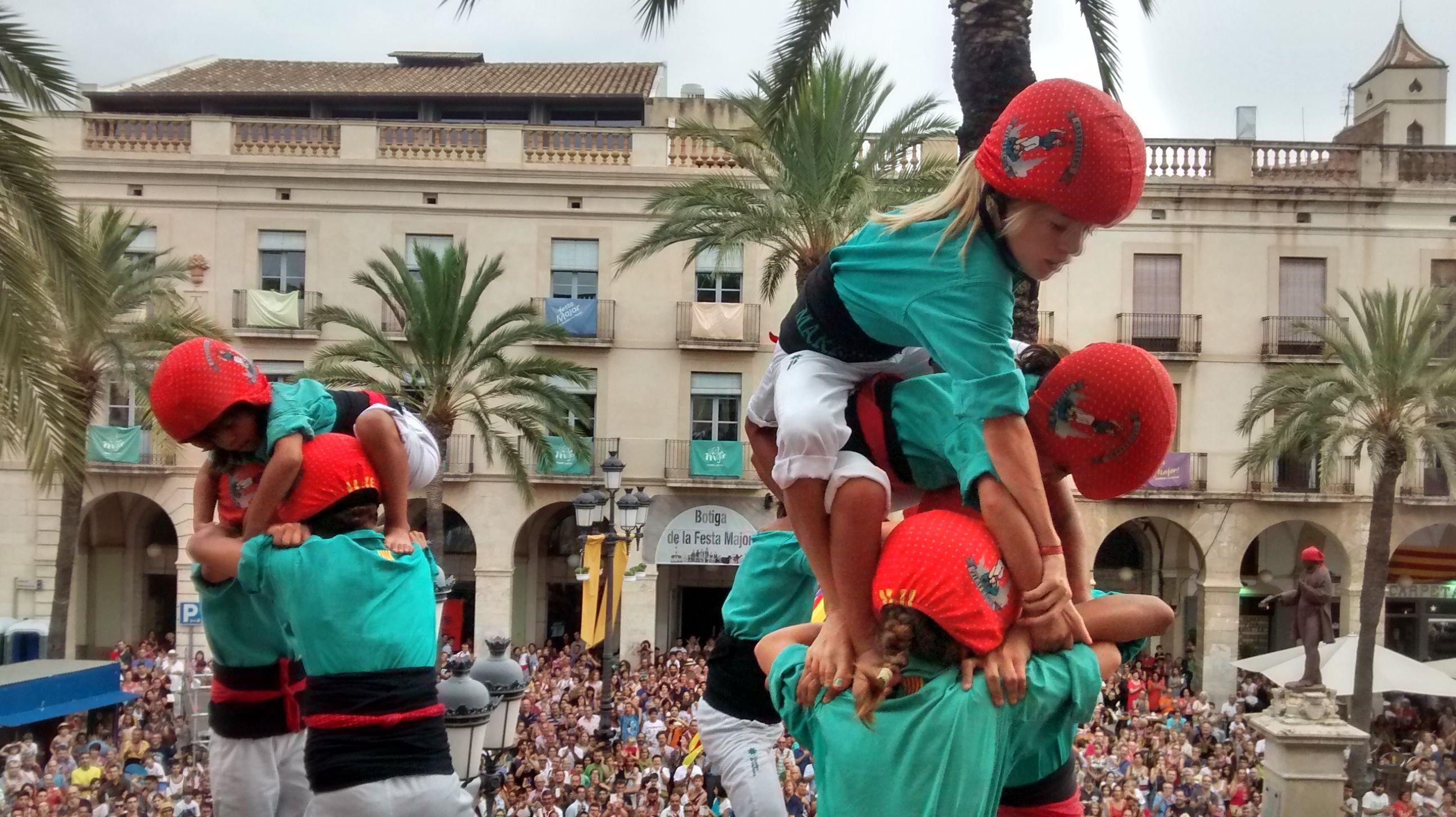¿Como se llama la parte donde están los niños en el castillo?