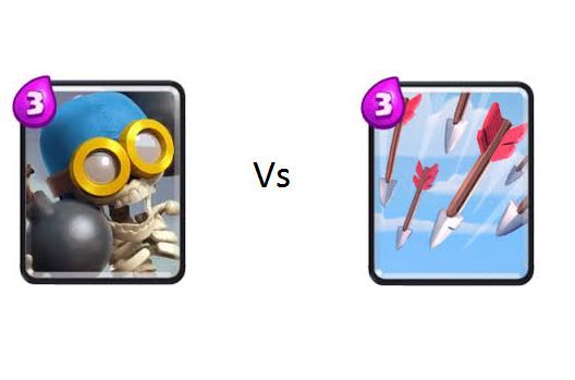 Bombardero vs Flechas