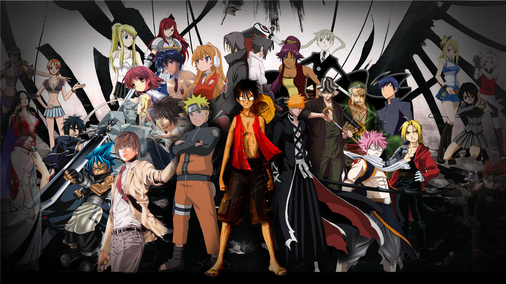 5051 - ¿Sabrías relacionar estos personajes de anime 2015?