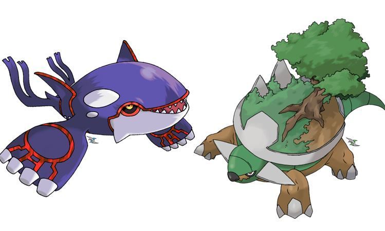 Kyogre vs Torterra