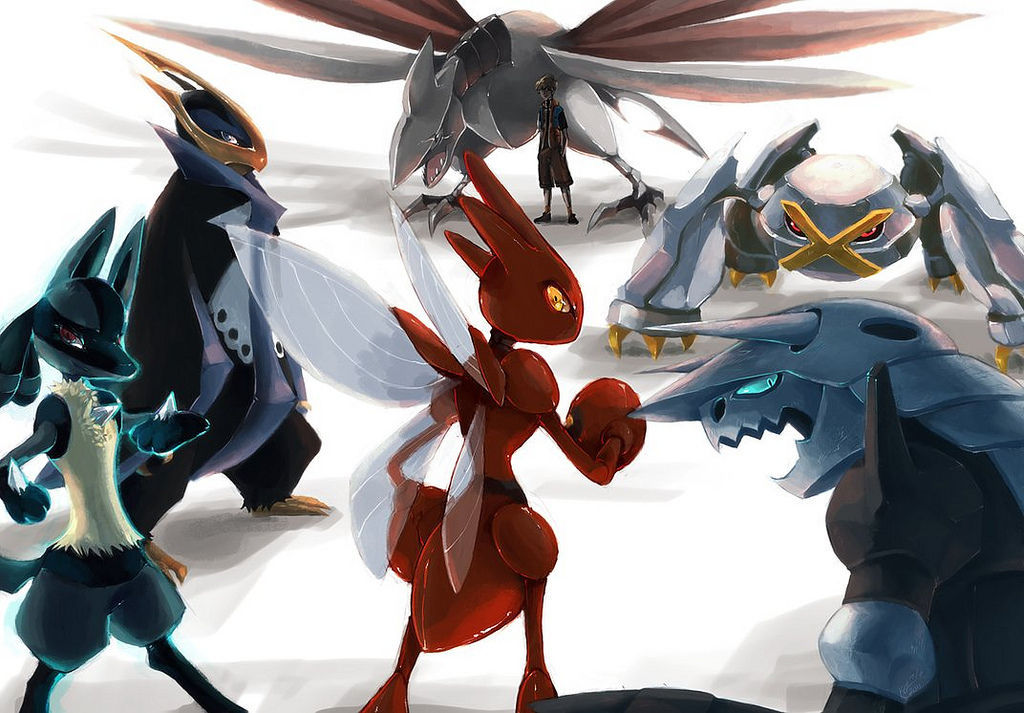 ¿Cual de estos pokemon NO es tipo acero?