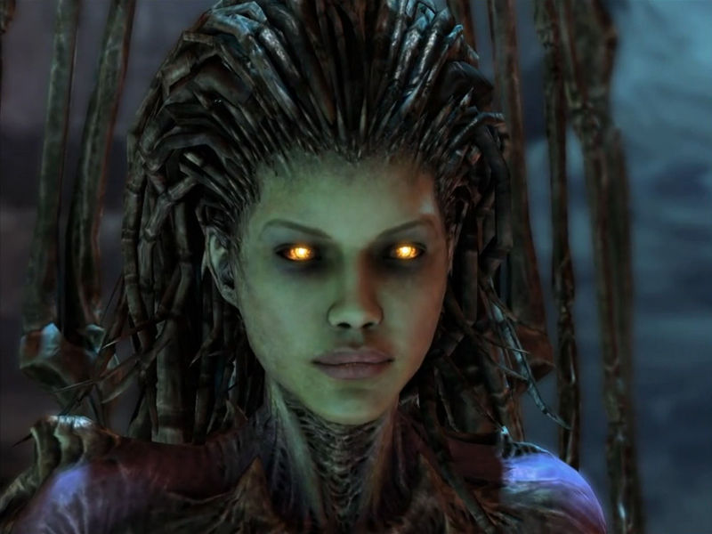 ¿Cual de estas actrices pone la voz a Sarah Kerrigan