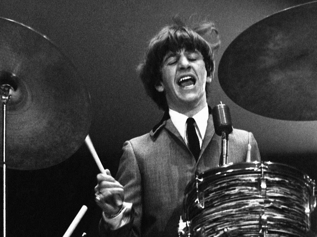 ¿De qué marca es el famoso set de batería de Ringo Starr?