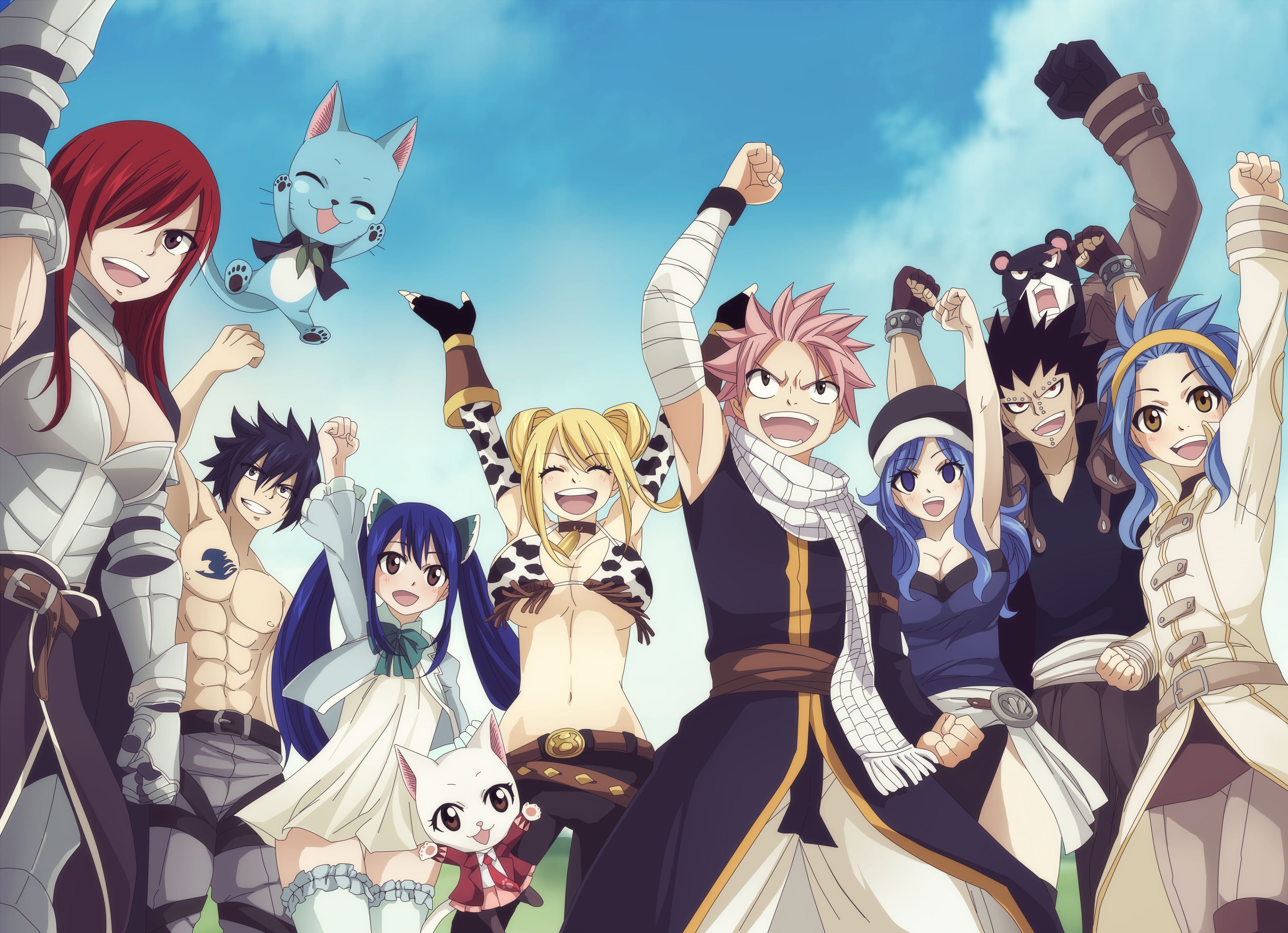 4009 - ¿Puedes identificar a estos personajes de Fairy Tail?