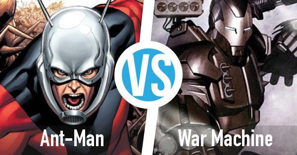 Ant man vs War machine