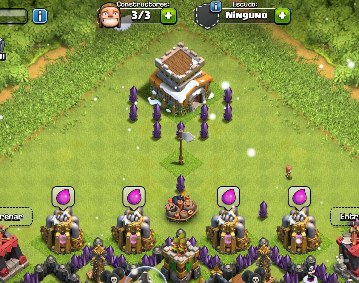 ¿Qué tipo de aldea estarías usando si dejases el ayuntamiento fuera en una esquina?