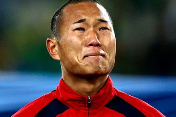 ¿Por qué está llorando este jugador?