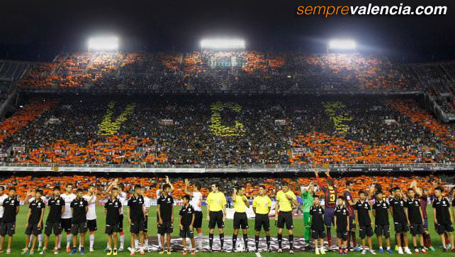 Socialmente la mayoría de los aficionados del Valencia CF se llevan bien con los aficionados del: