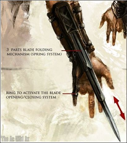 ¿Quien fue el primer Asesino que uso una hoja oculta?