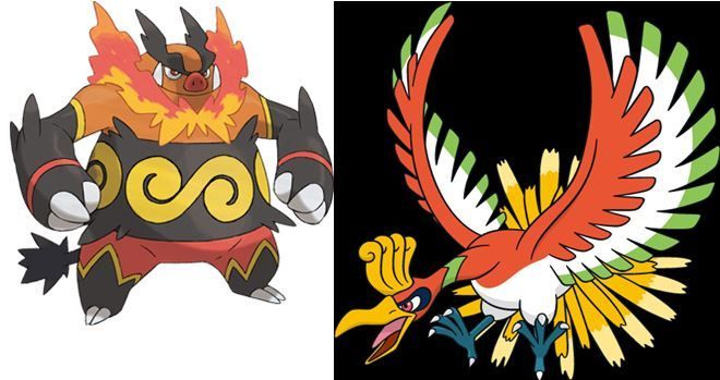 Emboar vs Ho Oh