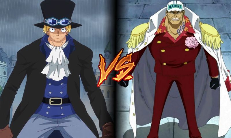 Sabo VS Sakazuki (Akainu)