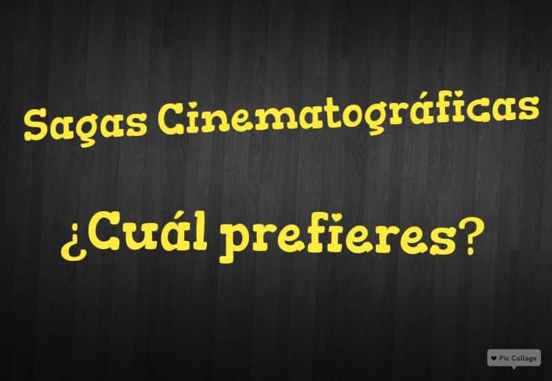 18897 - ¿Cuál es tu película favorita de estas sagas?