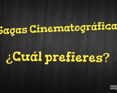 18897 - ¿Cuál es tu película favorita de estas sagas?
