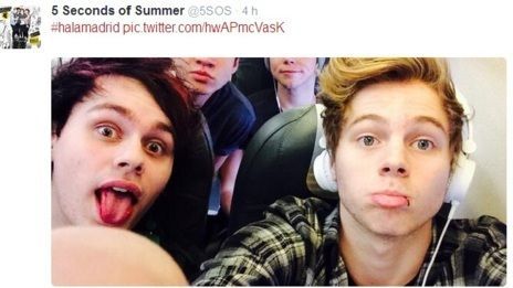 La primera vez que 5SOS visitó España fue...