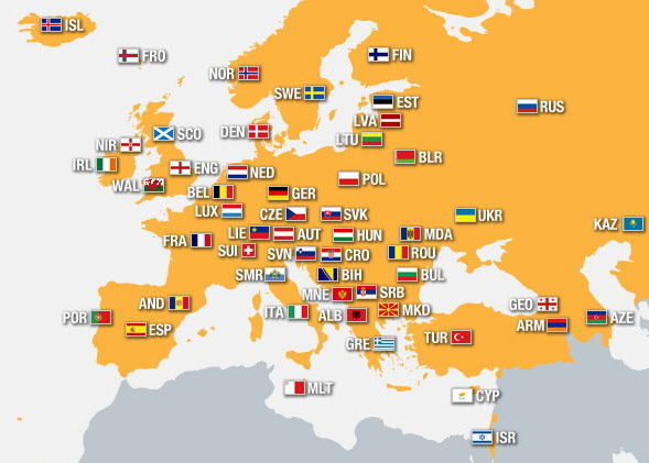 ¿Cuántas selecciones participan?