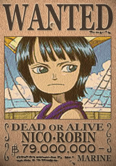 ¿Porqué a Nico Robin el gobierno la llamó 