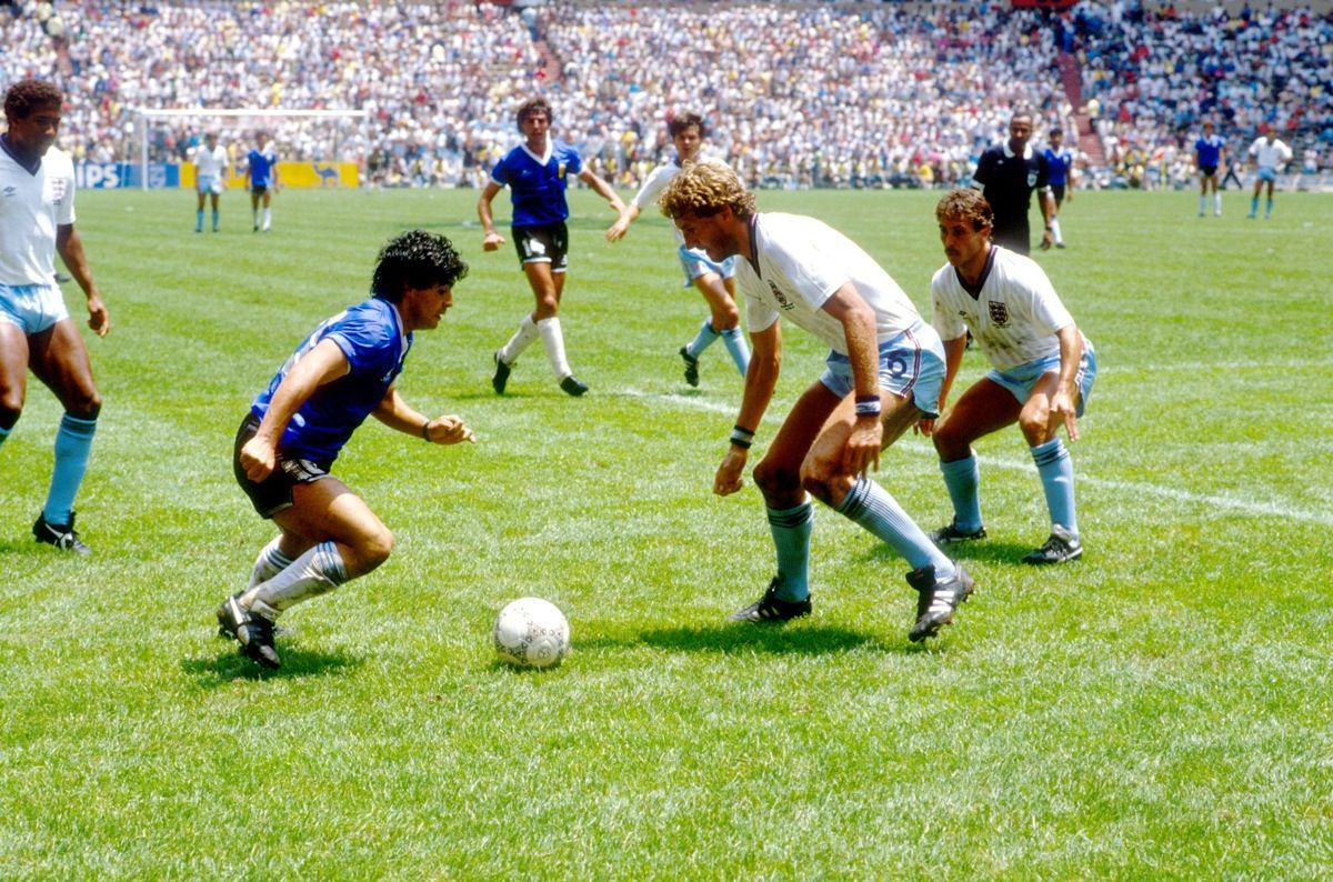 ¿Cuál fue el resultado final entre Argentina e Inglaterra en México '86?