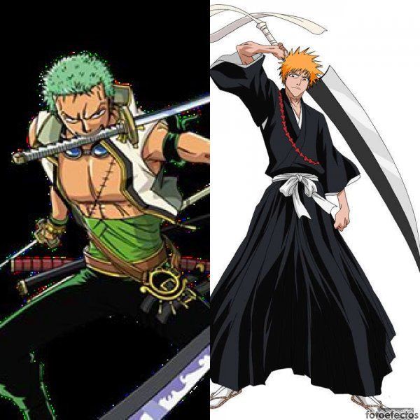 Zoro vs Ichigo Kurosaki