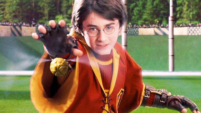 ¿En qué año gana Gryffindor la copa de quidditch por primera vez estando Harry en el equipo?