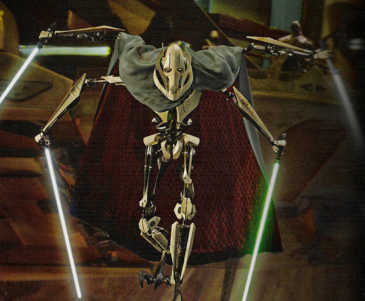 Grievous era un ciborg, pero ¿de que especie?