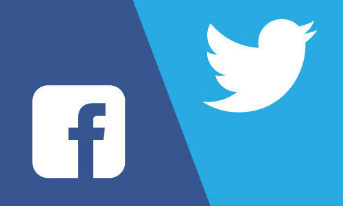 ¿Facebook o Twitter?