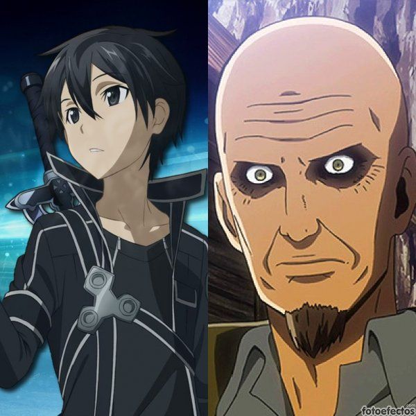 Kirito vs Keith Shadis