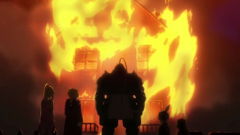 ¿Qué día quemaron los hermanos Elric su hogar?