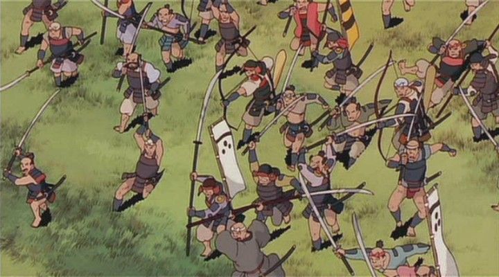 ¿Cómo se llamaba el samurái que mando atacar por sorpresa a la ciudad del hierro?