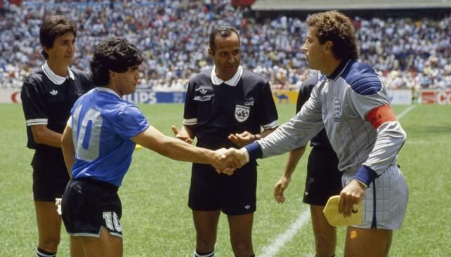 ¿De qué nacionalidad era el árbitro del partido entre Inglaterra-Argentina en el 86'?