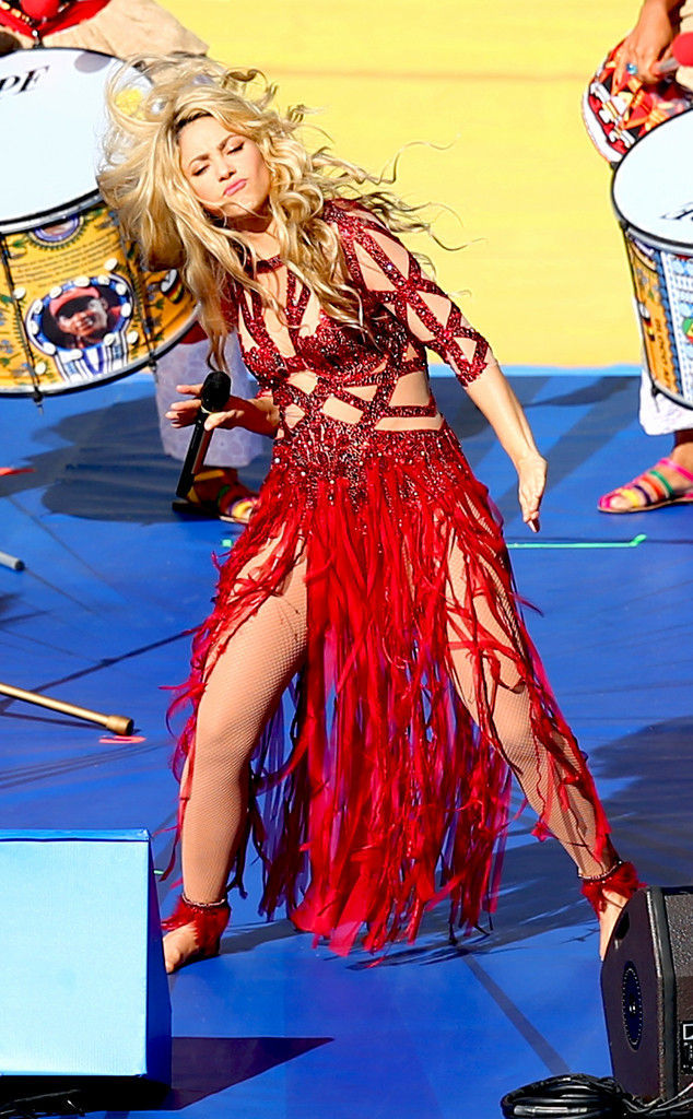 ¿En cuántas ceremonias finales ha participado Shakira?