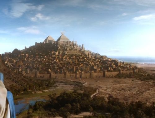 Las tres ciudades de la bahía de los esclavos son...