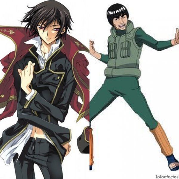 Lelouch Lamperouge vs Might Guy