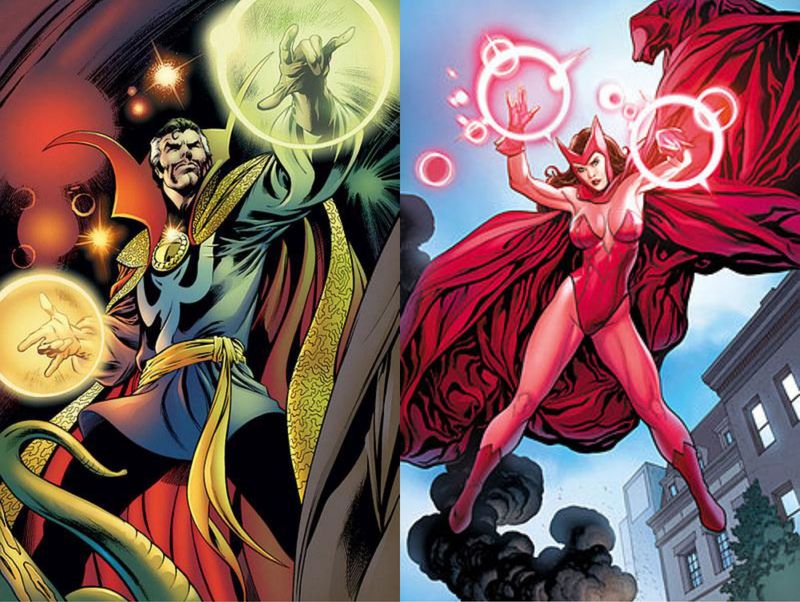 Dr. Strange vs Scarlet Witch
