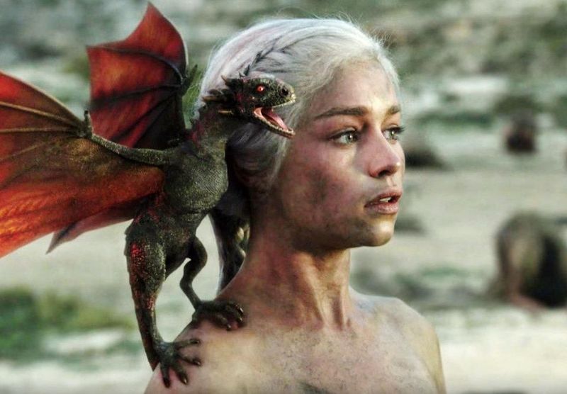 ¿Cómo se llaman los dragones de Daenerys Targaryen?