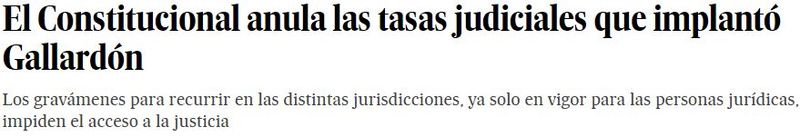 Han aprobado leyes muy perjudiciales en contra de la voluntad popular, gobernado en favor de unos pocos.