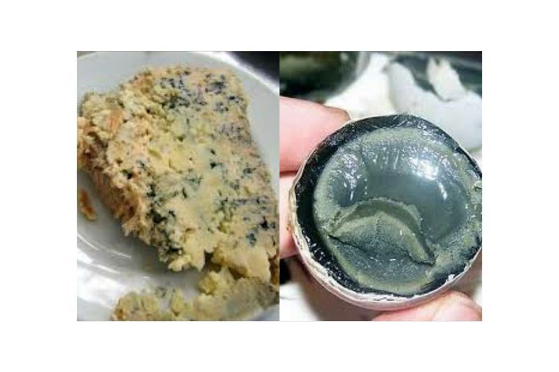 Qué preferirías comerte 500 gramos de queso podrido o comerte 500 gramos de huevo podrido?