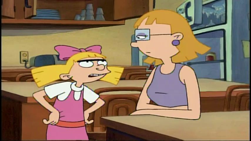 ¿Cómo se llama la madre de Helga?